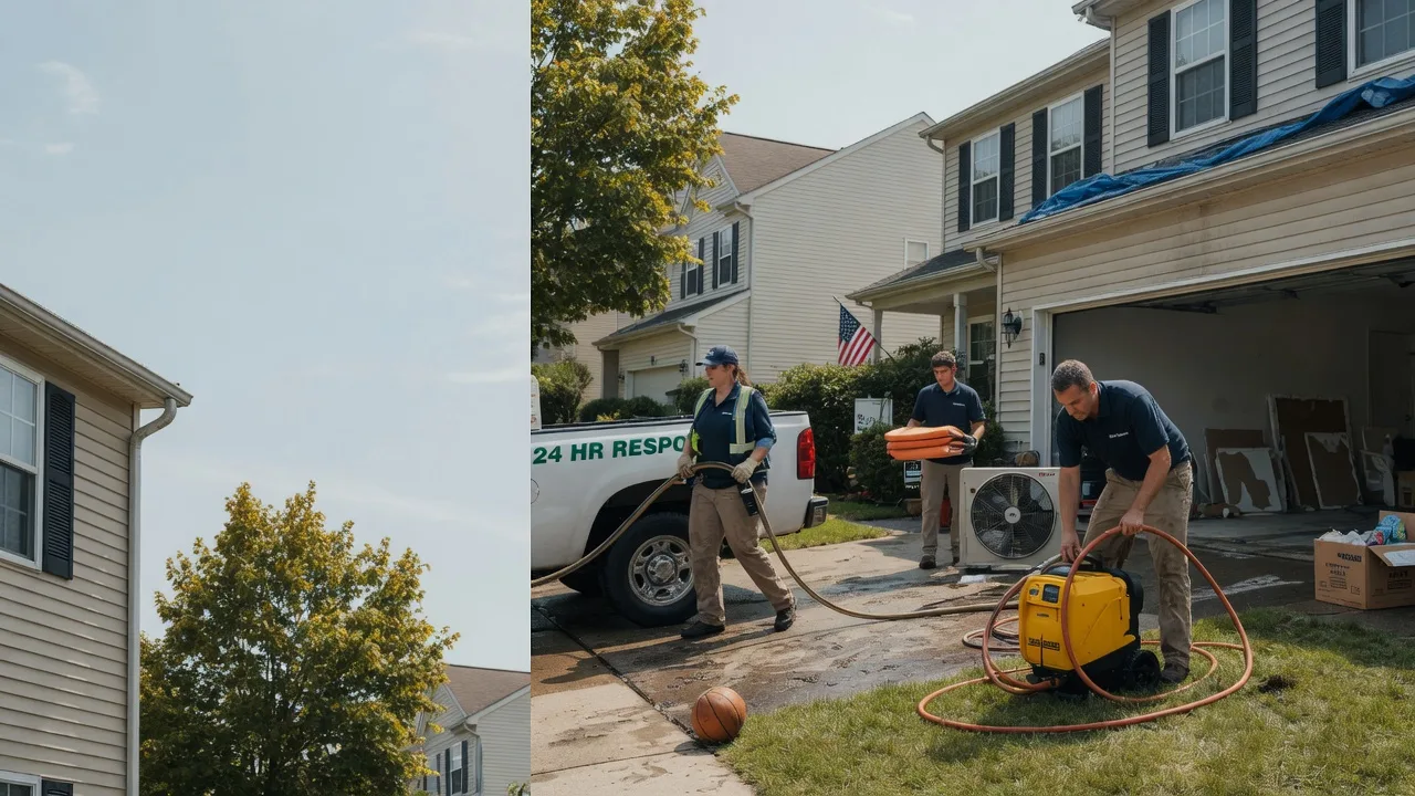 Emergency Water Damage Restoration in Carversville, PA near me